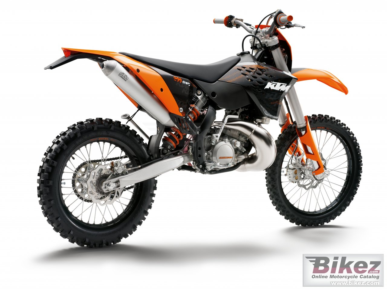 Big KTM 200 exc picture and wallpaper from Bikez.com